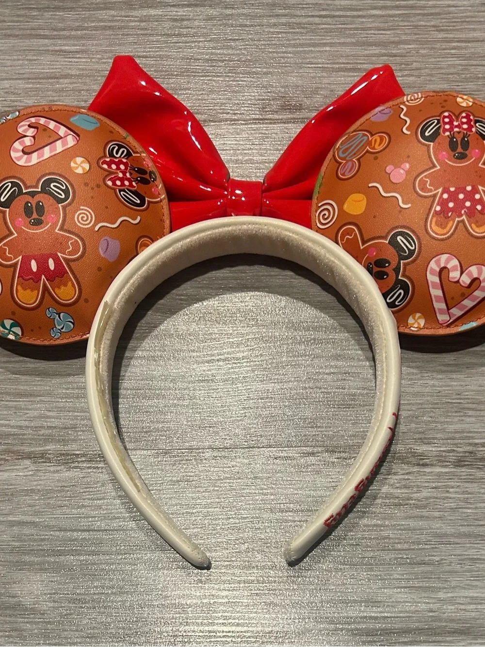 Loungefly Disney Gingerbread Minnie Mouse Mini Backpack and Ears